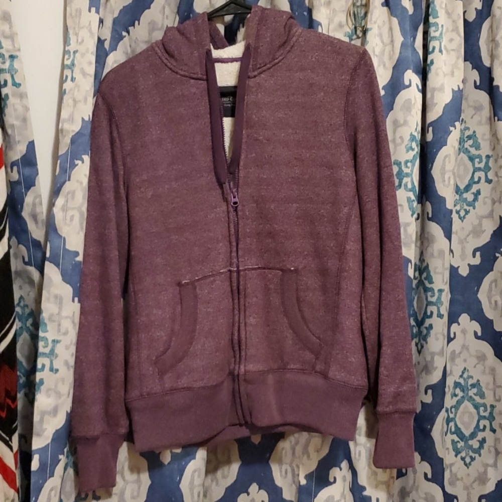 Inside fuzzy coat